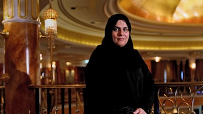 Raja Easa Al Gurg, president of Dubai Businesswomen's Council. Amy Leang / The National