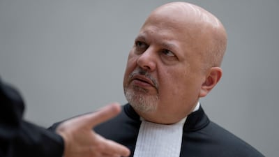 International Criminal Court chief prosecutor Karim Khan. Reuters