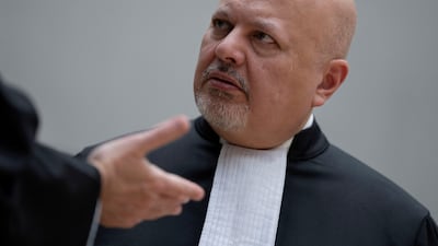 International Criminal Court chief prosecutor Karim Khan. Reuters