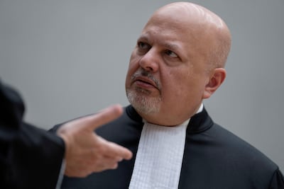 International Criminal Court chief prosecutor Karim Khan. Reuters