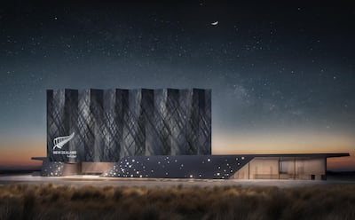 The latest rendering of New Zealand's Dh194 million Expo 2020 pavilion. Courtesy New Zealand at Expo.
