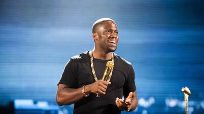Kevin Hart in Abu Dhabi. Courtesy Flash Entertainment