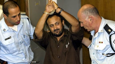 Marwan Barghouti is widely seen as Palestine's next leader. Reuters