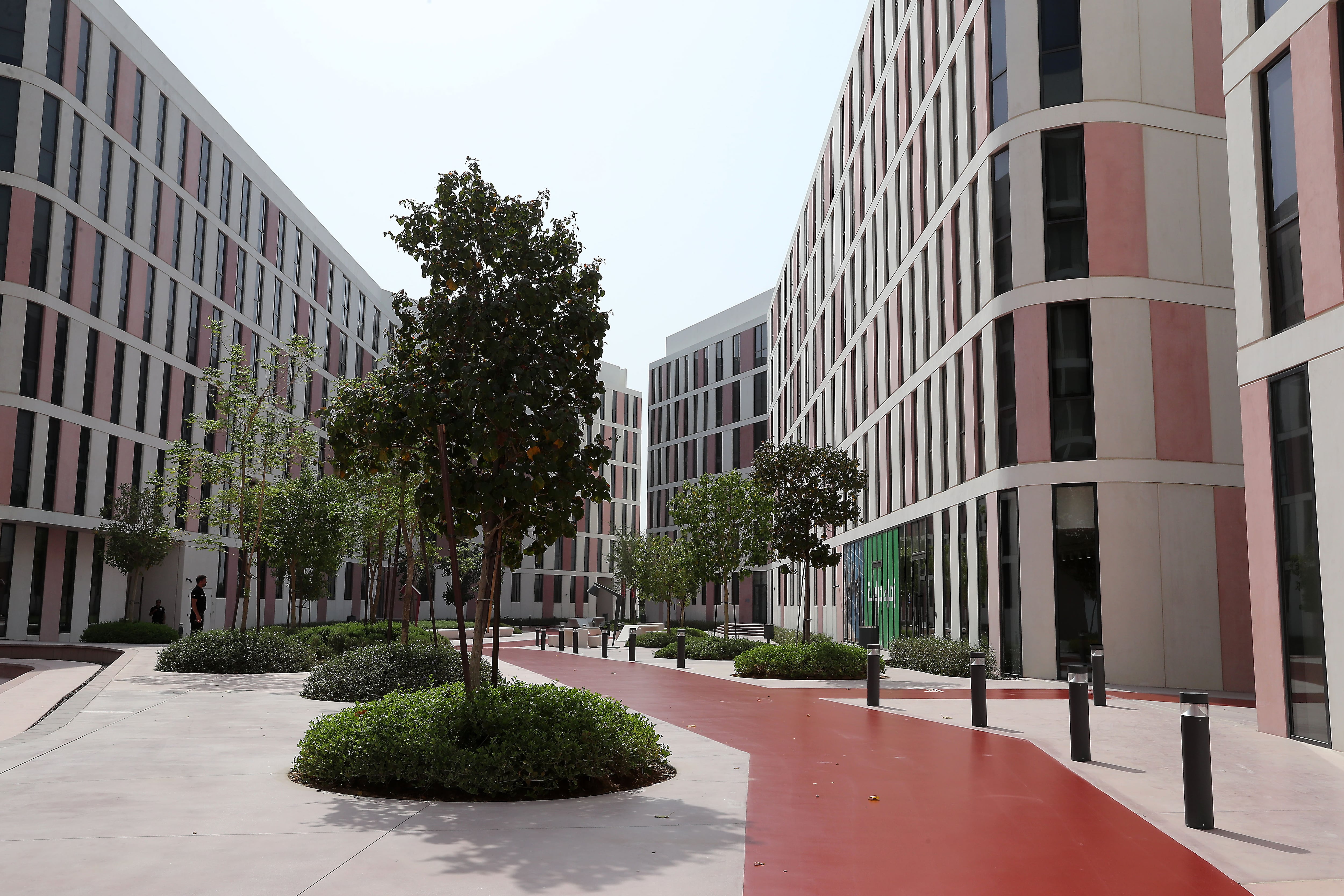 Nest, the student accommodation of 12 buildings. Pawan Singh / The National