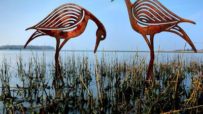Garden Bird Sculptures. Courtesy of Graden and Art Sculptures