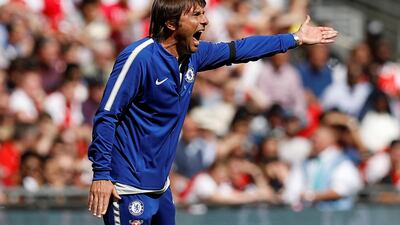Antonio Conte's frustrated mood has not been difficult to read at Chelsea. Darren Staples / Reuters