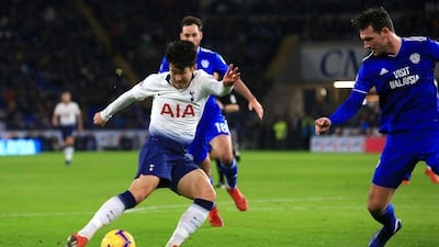 Left midfield: Son Heung-Min (Tottenham Hotspur) – His stunning form has shown how Tottenham will miss him when he goes to the Asian Cup. Five goals and three assists in four games. PA via AP