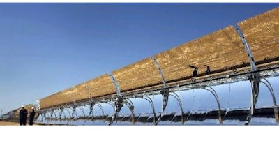 Solar plants such as this one in Spain are a natural fit for Egypt, with its bountiful sunshine. But they are a more costly alternative than nuclear power. Nacho Doce /Reuters