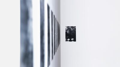 Nebokeru is the first solo presentation of Stelios Kallinikou at Grey Noise, Dubai. Reem Mohammed / The National