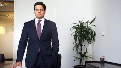 Amer Khan is bullish on stocks in the UAE’s banking sector. Lee Hoagland / The National