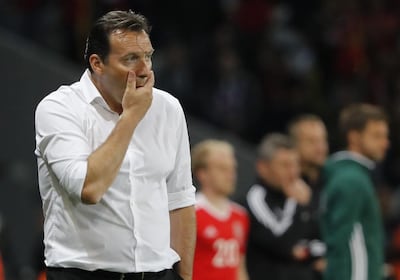 Marc Wilmots is another target of the UAEFA. Abedin Taherkenareh / EPA