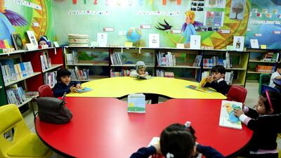 A reader says school libraries should devote a section to local authors. Fatima Al Marzooqi / The National