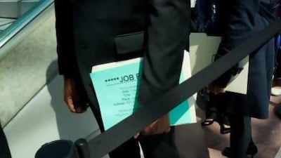 Devastated by the collapse of the property bubble, Americans are finding it a struggle to find work and maintain the living standard enjoyed by their parents, explains George Packer in his new book. Spencer Platt / Getty Images