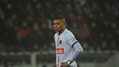 Paris Saint-Germain's Kylian Mbappe, £59.6m. AFP