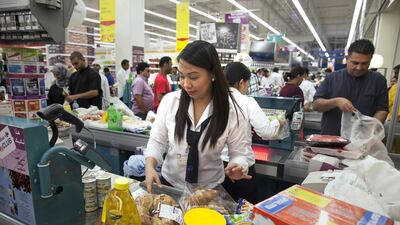Majid Al Futtaim sized-down mall My City Centre in Nasseriya, Sharjah. Silvia Razgova / The National