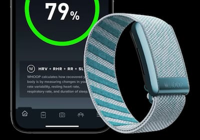 Whoop wearables have gained in popularity since being introduced in 2015. Photo: Whoop