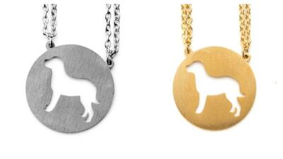 Jaeci Dog Necklace Silver or Gold, Dh36, Virginmegastore.ae. Photo: Jaeci Designs