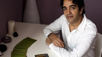 Noor in his office at The Third Eye spiritual counselling centre in Dubai. "People here are looking for answers."