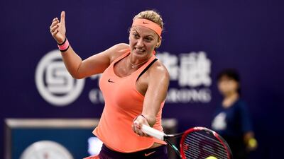 Petra Kvitova seems to be returning to form lately. AFP