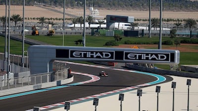 Etihad Airways has been the title sponsor of the Abu Dhabi Grand Prix since its first staging in 2009. Marwan Naamani / AFP
