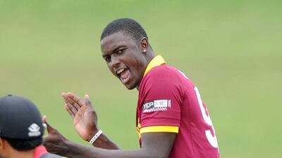 West Indies captain Jason Holder shown during a Cricket World Cup match earlier this year in New Zealand. Ross Setford / AP / March 15, 2015