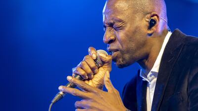 Tunde Baiyewu performs at the Baloise Session in Basel, Switzerland. EPA