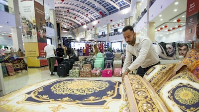 Products available during the Ramadan market are additional to what can usually be found in the mall. Leslie Pableo for The National
