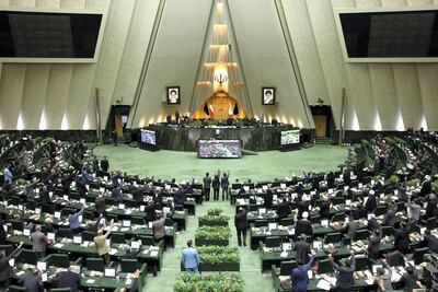 290 seats are up for grabs in Iran's parliament. CANA NEWS AGENCY / AFP