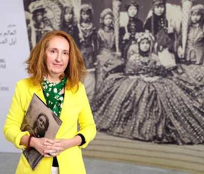 Curator Christine Barthe says the images could help people looking into their family histories. Victor Besa / The Nationa