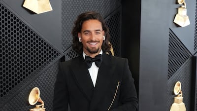 Maluma wears Dolce & Gabbana. AP