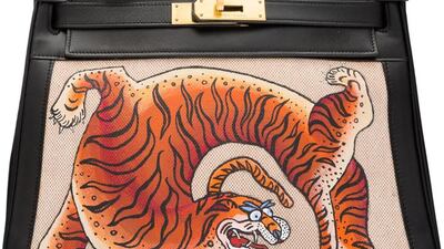 The painting is by New York-based artist Max Brownawell. Courtesy Heritage Auctions