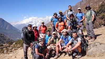The team is expected to reach the top of Mount Everest in about two months. Wam