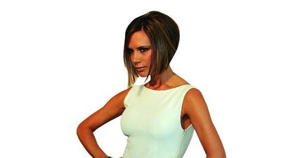 5. The ‘Pob’: Victoria Beckham doesnt just set clothing trends. Her hair styles have also garnered serious fashion following and in 2006, she was credited with popularising the tapered bob – long at the front, short at the back – which became known as the “Pob”. Anyone who was anyone sported the Pob, including Katie Holmes, Jennifer Aniston, Rihanna and Eva Longoria. Ethan Miller / Getty Images