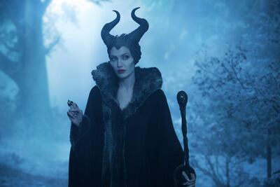 Angelina Jolie in 'Maleficent'. Courtesy Disney