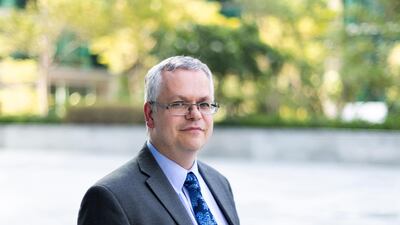 Peter Webb, international tax manager at The Fry Group, said 35 expatriates concerned about their tax status amid Covid-19 have contacted him over the past two weeks. Reem Mohammed / The National