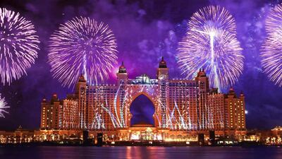 There will be fireworks at Atlantis, The Palm and The Pointe on Palm Jumeirah to mark the UAE's Golden Jubilee