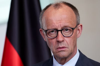 German Chancellor Friedrich Merz said Germany could take part in a defensive mission in Hormuz but preferably with UN backing. EPA