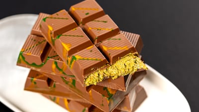 Created by Sarah Hamouda of Fix Dessert Chocolatier, Dubai chocolate is now popular around the world. Getty Images