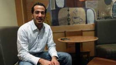 Ahmad Kaddoura says his lifestyle sometimes allows him to save 80 per cent of his salary, while other months he hardly saves anything.