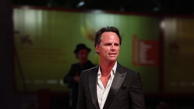 Walton Goggins attends the 'Dreamin' Wild' red carpet. Getty