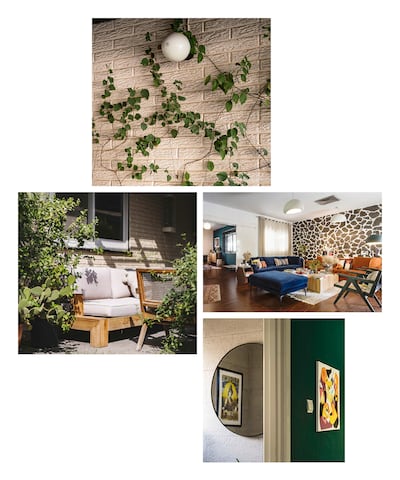 Neighbours who became friends may be the most difficult thing for Mejdi to leave behind. Antonie Robertson / The National