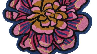 Flower rug from the Zandra Rhodes X Ikea collection, approximately Dh499