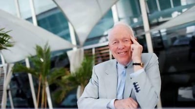 Tony Buzan says he was frustrated by the "linear forms" of studying methods he learnt in high school. Sarah Dea / The National
