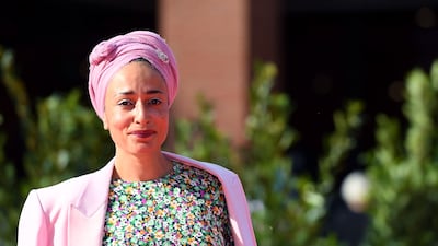 British writer Zadie Smith is among the writers who have signed an open letter calling to end the war in Gaza. EPA