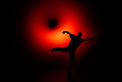 Mohamed Toukabri performs Every-Body-Knows-What-Tomorrow-Brings-And-We-All-Know-What-Happened-Yesterday. Photo: Sharjah Arts Foundation