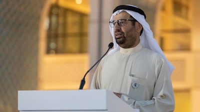 Dr Ali Rashid Al Nuaimi, chairman of the Defence, Interior and Foreign Affairs Committee of the Federal National Council. Antonie Robertson/The National