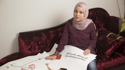 Nour Khalid designed a school for children with autism as her graduation project from the University of Sharjah. Antonie Robertson / The National