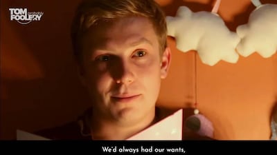 Tomos Roberts recites 'The Great Realisation' poem, which has since gone viral, on his YouTube channel. YouTube