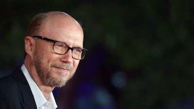 Oscar-winning Canadian screenwriter, director and producer Paul Haggis. AFP