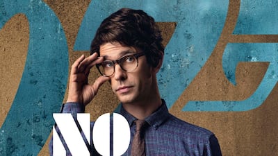 'No Time To Die' poster featuring Ben Whishaw.